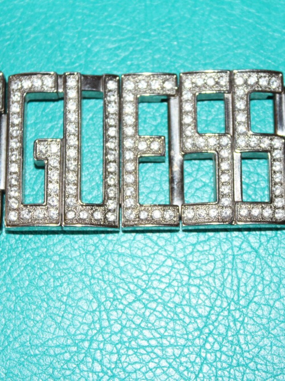 Vintage GUESS bling watch NICE - Picture 9 of 11
